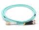 PacPro G-DLC-DST-5M-1M LC to ST, Duplex, OM3 Multimode Patch Cable (1M)