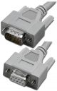 Pan Pacific S-9MF-9  9 Pin D-Sub RS-232 Serial Cable, Male to Female - 9 Feet 