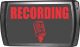 American Recorder LED Studio Sign w/ Metal Housing - 