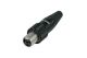 REAN RT3FCT-B 3 Pole TINY Locking XLR Cable Connector
