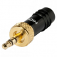 Sommer Cable HI-J35S-SCREW-M HICON Stereo 3.5mm Male Connector with Locking Screw Threads