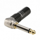 Sommer Cable HI-J63MA14 HICON Noiseless Right Angle 1/4 Inch Male Connector
