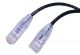 Vanco SCAT6-25BK Super Slim CAT6 (UTP) 550 MHz Network Patch Cable - Non Booted (25 FT)