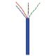 Wavenet 6A04URBL2 Category 6A UTP 10G Blue Riser (CMR) Cable - 23 AWG