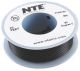 NTE Electronics WH22-00-25 22AWG Stranded Black Hook-Up Wire (25FT)