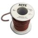 NTE Electronics WH18-01-25 18AWG Stranded Brown Hook-Up Wire (25FT)