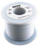 NTE Electronics WH18-09-100 18AWG Stranded White Hook-Up Wire (100FT)