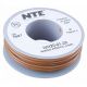 NTE Electronics WH22-01-25 22AWG Stranded Brown Hook-Up Wire (25FT)