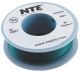 NTE Electronics WH22-05-25 22AWG Stranded Green Hook-Up Wire (25FT)