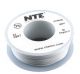 NTE Electronics WH20-09-25 20AWG Stranded White Hook-Up Wire (25FT)