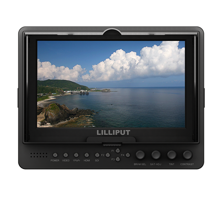 Snuble lørdag strategi Lilliput 665/S/P 7" Camera-top Monitor 3G-SDI, AV, YPbPr & HDMI Input/Output