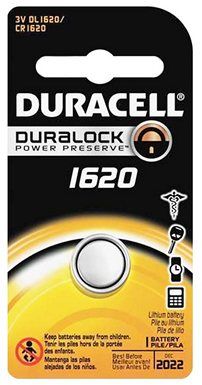 Duracell® DL1620B - CR1620 3 V Lithium Coin Cell Battery 