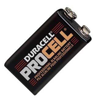 Duracell DURPC1604 PROCELL Professional Alkaline Batteries 9V Pack of 12 