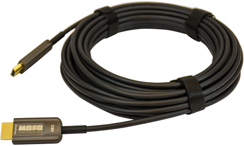 Absorbere sten fjer TechLogix MOFO-HD21-05 MOFO™ Media Over Fiber Optic cable - 48G HDMI 2.1 (5  Meter)
