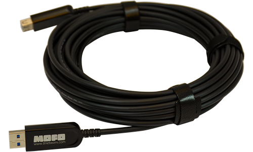 TechLogix MOFO-USB3-10 MOFO™ Media Over Fiber cable - USB 3.0 M to (10 Meter)