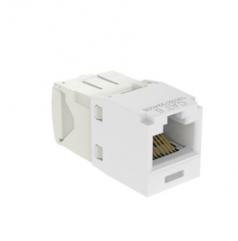 Panduit CJ688TGWH Mini-Com UTP RJ45 Cat 6 TG Jack Module (White)