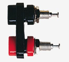 Pomona 2269-0 Insulated Double Banana Jack, Panel Mount